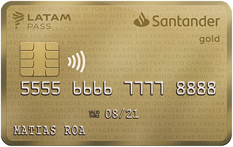 Gold Santander LATAM Pass
