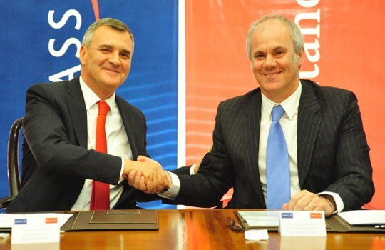 LANPASS junto a Banco Santander renuevan su alianza estratégica