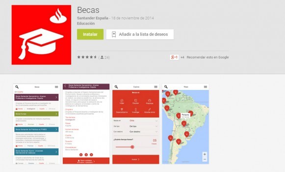 Santander Universidades lanza App Becas Santander para estudiantes