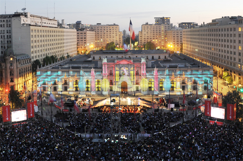 Más de 15 mil personas presenciaron el ballet cascanueces en Santiago