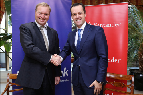Santander y Rabobank prestarán servicio a clientes internacionales