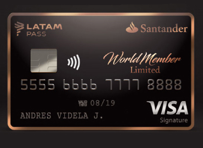 Santander amplía alianza con LATAM y lanza tarjeta WorldMember Limited