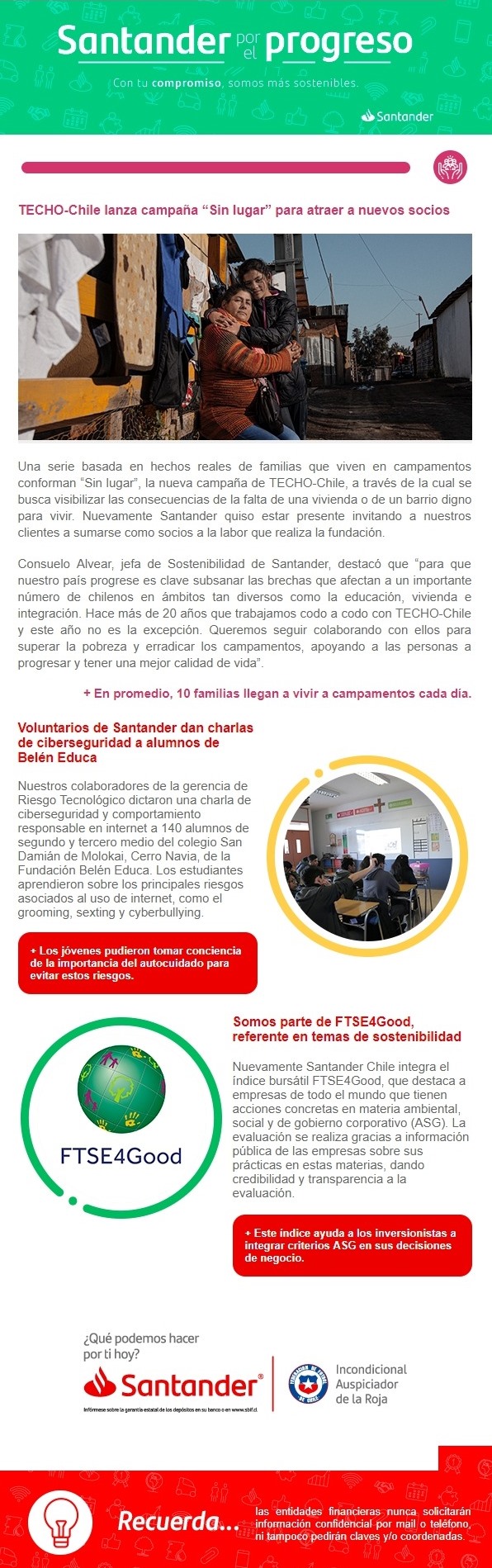 Agosto 2019 Santander por el progreso