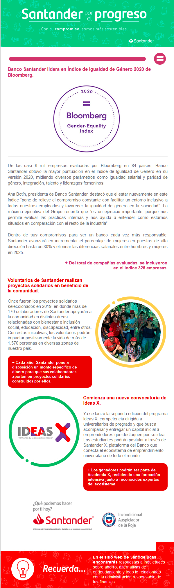 Febrero 2020 Santander por el progreso