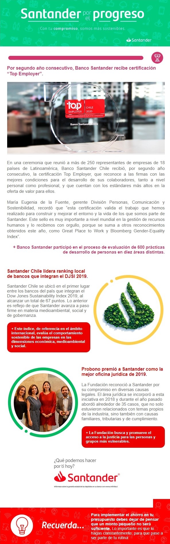 Febrero 2020 Santander por el progreso