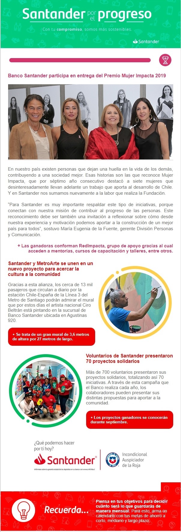 Septiembre 2019 Santander por el progreso