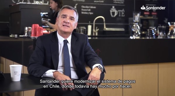 Claudio Melandri, presidente Santander Chile: vamos por más