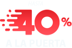 Logo 40% de descuentos