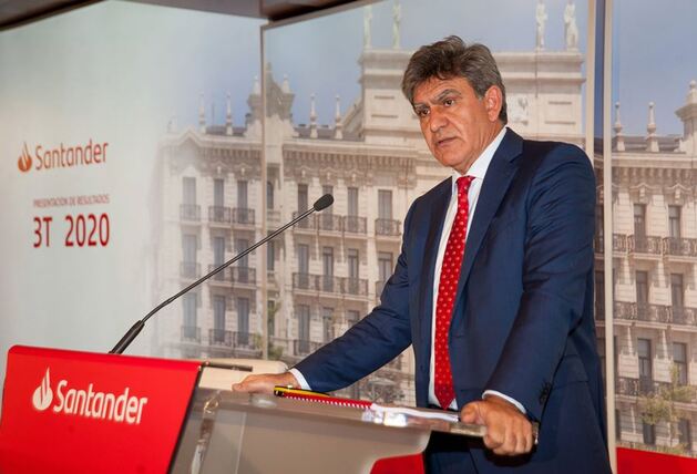 Santander obtiene un beneficio ordinario de 3.658 millones de euros en los nueve primeros meses del año tras un buen tercer trimestre