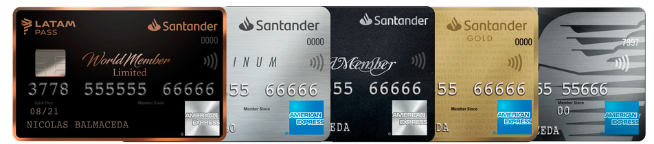 Tarjetas de Crédito Santander American Express