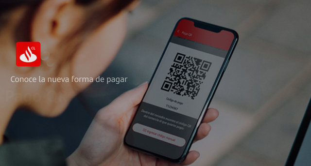 Clientes con tarjetas ECO Santander podrán pagar mediante código QR a través de su App