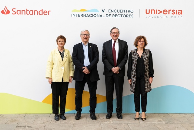 V Encuentro Internacional de Rectores Universia convertirá a Valencia en capital mundial de la educación 