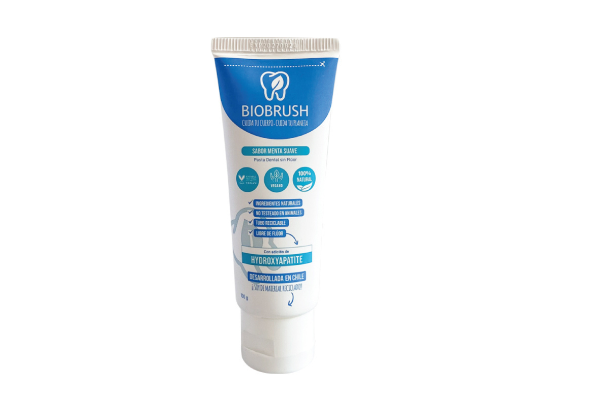 En la foto: Productos de la marca Bio Brush