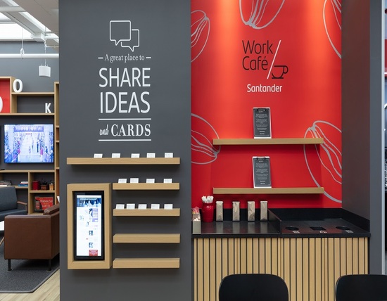 Clientes Santander podrán disfrutar de sus beneficios en todos los Work/Café del mundo