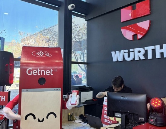 Getnet y Würth Chile anuncian alianza para ofrecer una experiencia de compra más rápida, moderna y eficiente a todos sus clientes